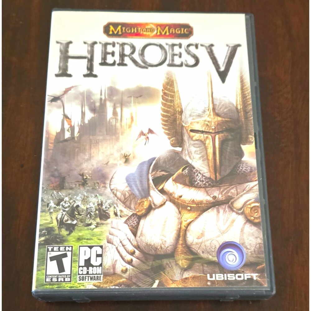 Ubisoft Might and Magic: Heroes V PC CD-ROM 2006 Strategy T-Teen Manual Included